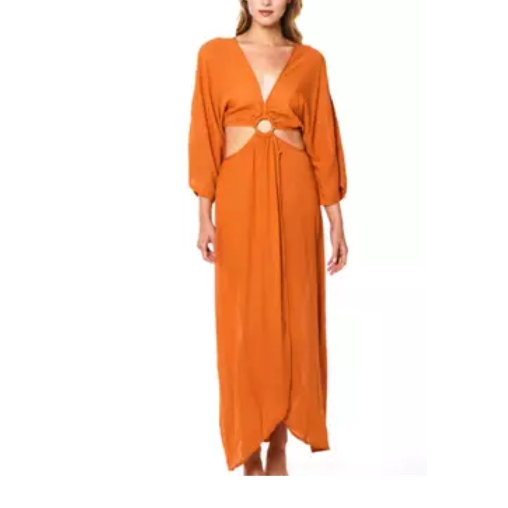 Anthropologie Sanctuary Cut-Out Cover-Up Maxi Dress NWT